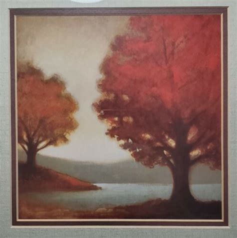 Artist Edward Raymes Painting Escape Signed Print With Nice Frame