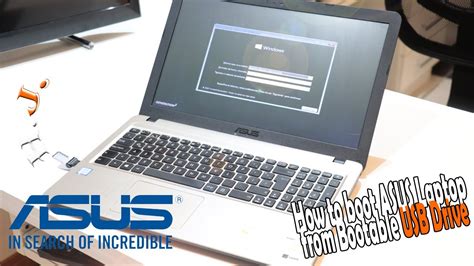 How To Boot Asus Vivobook From Bootable Usb Drive For Installing