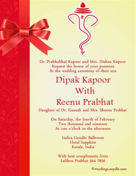 But now it is 2020 and new trends are in, have a look! | Indian wedding invitation wording, Indian wedding ...