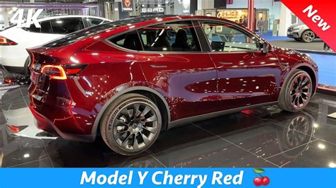Tesla Model Y Long Range 2023 Midnight Cherry Red Studio Vs Outdoors
