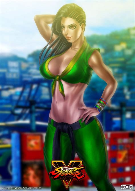 Laura Sfv Fighter Girl Street Fighter Warrior Woman