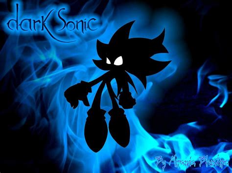 Sonic Black Wallpapers Wallpaper Cave