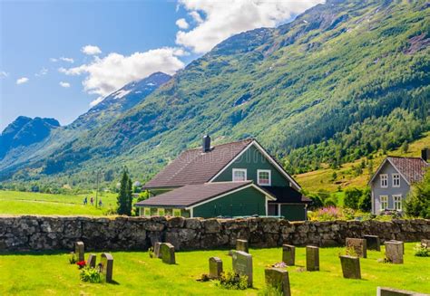 Norway Cemetery Stock Image Image Of States Wisconsin 74510219