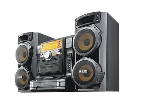 Sony Cdcassetteradio 5 Disc Changer Mini Audio System Lbt Zx6