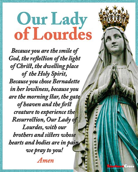 Our Lady Of Lourdes The Southern Cross