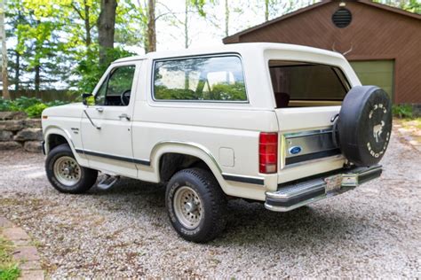 2 Owner 1986 Ford Bronco Xlt Available For Auction