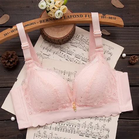 Buy Sexy Fancy Lace Lingerie Bra Women 2018 Adjusted Push Up Seamless Padded