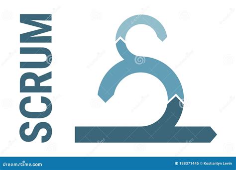 Scrum Icon Scrum Workflow Lifecycle Scrum Product Development Stock