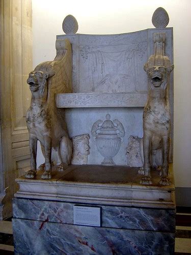 Roman Throne Exquisite Marble Roman Throne In The Louvre Brian