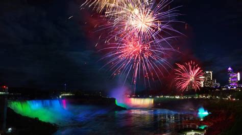Official Niagara Falls Fireworks And Illumination Schedule Updated