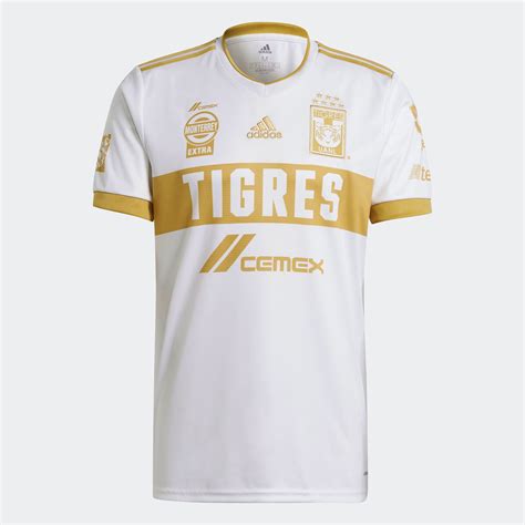 Jersey Tercer Uniforme Tigres Uanl 20 21 Blanco adidas Envío gratis