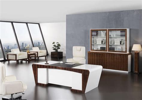 Rafflo 0809 Luxury Solid Wood Executive Office Table Haosen Office