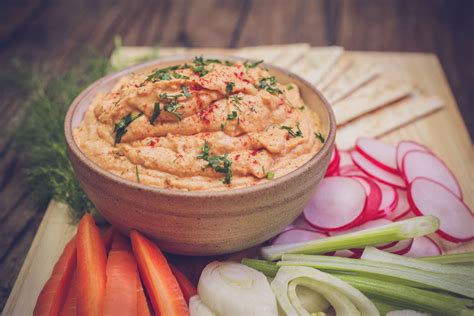 Sprouted Hummus With Smoked Paprika And Preserved Lemons Mountain