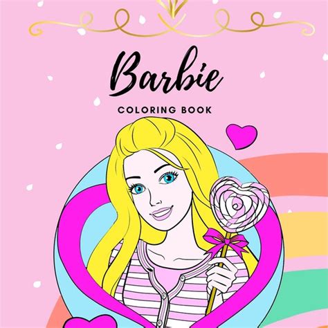 Barbie Coloring Pages Svg Etsy