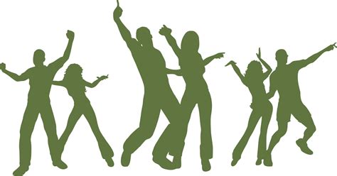Dance Silhouette Photography Clip Art Silhouette Figures Png Download