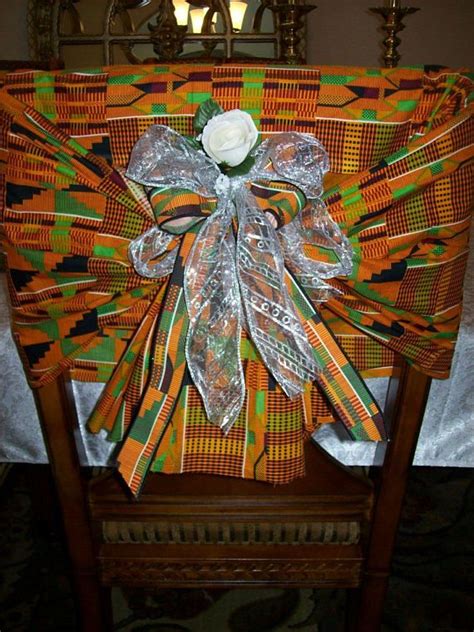 For folding chair covers, banquet chair covers, and chair slipcovers and chair caps, all at prices you can afford, look no further than our selection of in fact, the prices on our competitive chair covers will make it possible for you to budget for all of the other necessary wedding decorations and supplies. Kente Wedding Chair Sash/Kente Chair Covers/ Kente cloth ...