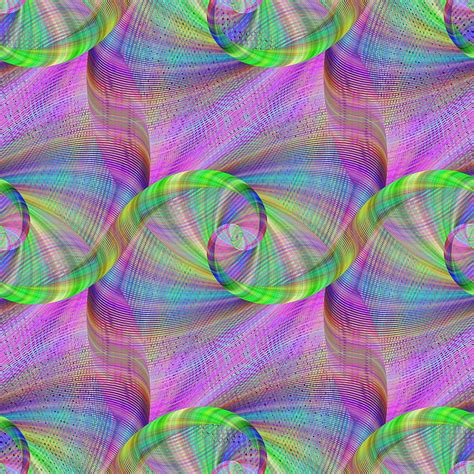 Computer Generated Spiral Fractal Pattern Vector Eps Ai Uidownload