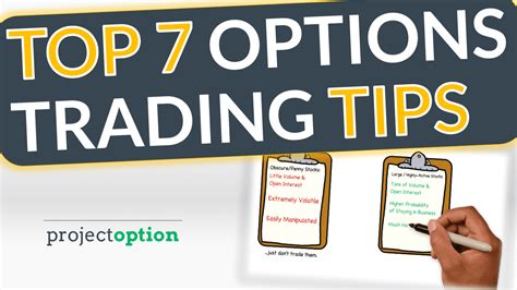 Top 7 Options Trading Tips For Beginners Projectoption