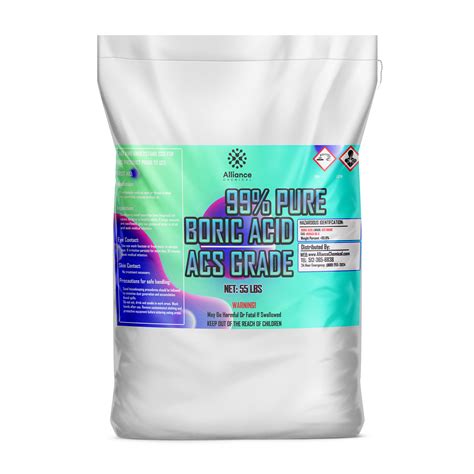 Boric Acid Powder 99 Acs Grade Alliance Chemical