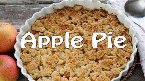 How To Make Apple Pie From Scratch Recipe Youtube