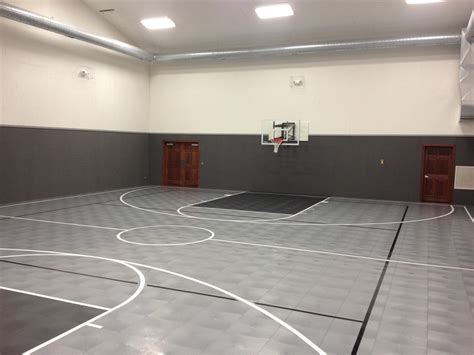 Indoor Home Gyms And Courts Athletic Surfaces Millz House