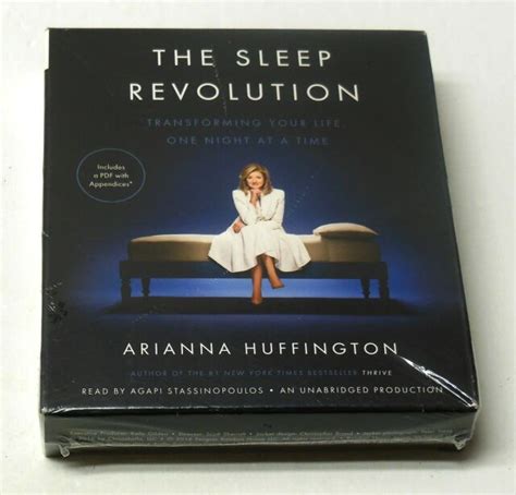 The Sleep Revolution Arianna Huffington Cd Audio Book 2016 New Sealed