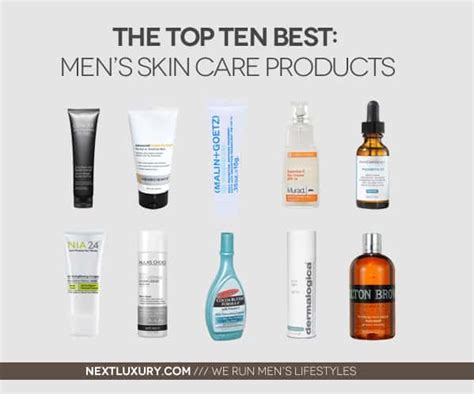 Top 10 Best Mens Skin Care Products For 2020 Next Luxury
