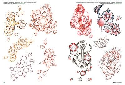 Il fiore di loto, un disegno molto. Fiori Tattoo 3 - Tattoo Flash Disegni - Prodotti digitali ...
