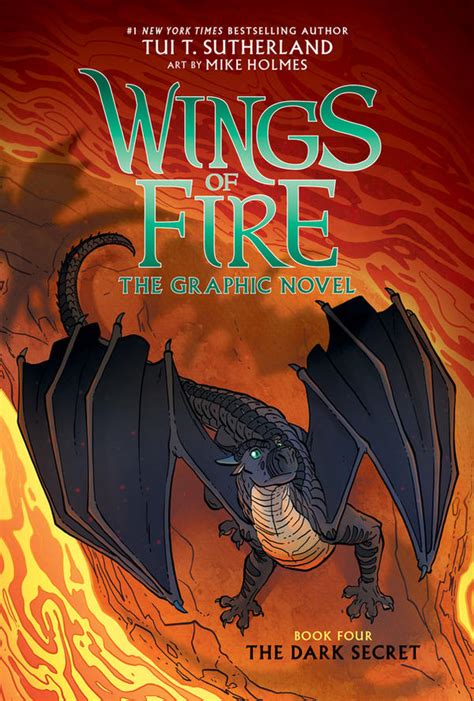 Wings Of Fire The Dark Secret Graphic Novel Cover By Pencillcat On