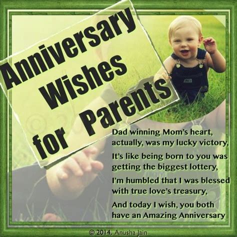Happy Anniversary Mom And Dad Poems And Anniversary Quotes For Parents
