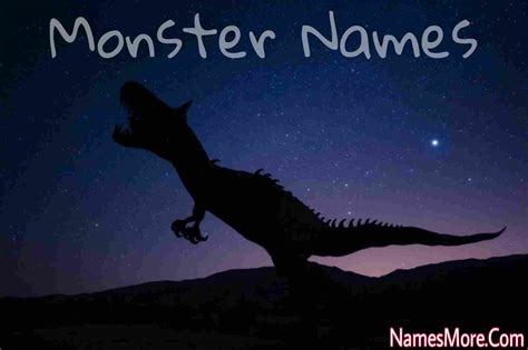 790 Monster Names With The Best Guide Cool And Cute