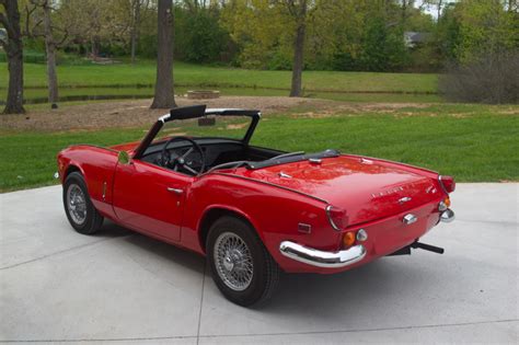 1969 Triumph Spitfire Mkiii For Sale On Bat Auctions Sold For 12500