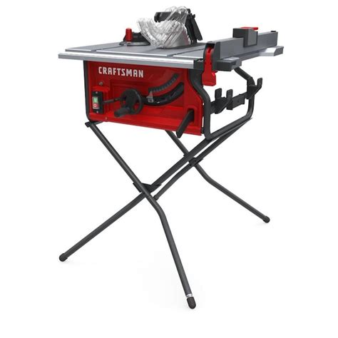 Craftsman 10 In Carbide Tipped Blade 15 Amp Table Saw In The Table Saws