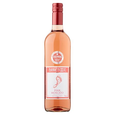 Barefoot Pink Moscato Rosé Wine 750ml Best One
