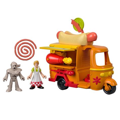 Buy Fisher Price Imaginext Scooby Doo Shaggy And Hot Dog Cartmulti Color