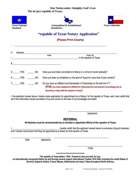 Top 10 Notary Form Texas Templates Free To Download In Pdf Format