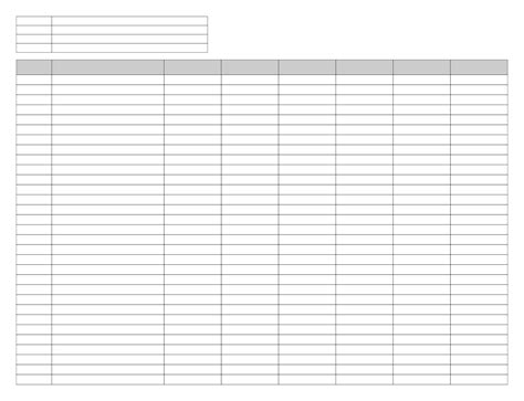 Free Bookkeeping Templates Of Printable Spreadsheet Template Printable