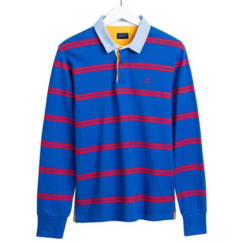 Looking for a good deal on rugby shirts men? GANT Contrast Duo Stripe Rugby Shirt | Jarrold, Norwich