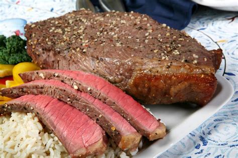 Pat the london broil dry with paper towels. top round london broil in oven