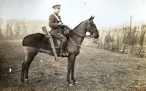 This Postcard Shows An Unidentified Trooper Of The Sussex Yeomanry