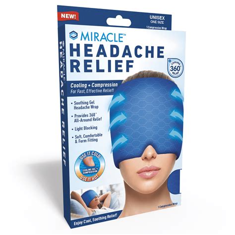 Miracle Headache Relief Cap Cooling And Compression Relief For