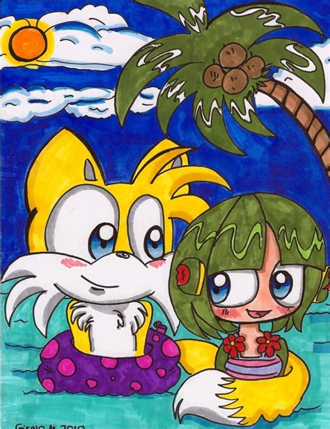 Cosmo Kiss Tails Tails And Cosmo 3 By Erosmilestailsprower On