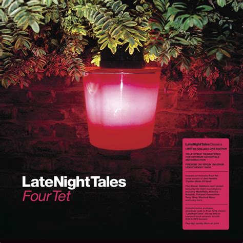 Late Night Tales Four Tet Vinyl 12 Album Free Shipping Over £20