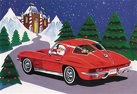 The Annual Corvette Enthusiasts Night Before Christmas 2014 Corvette