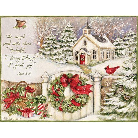 Crown up christmas lang christmas cards. Lang Little Church Assorted Christmas Cards - Walmart.com