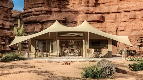 Exceptional Luxury Safari Tents Blending In With Nature