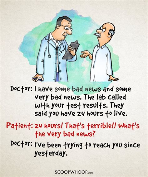 And, hey, maybe that does mean waking up super early after all. Doctor joke: Good news bad news — Steemit
