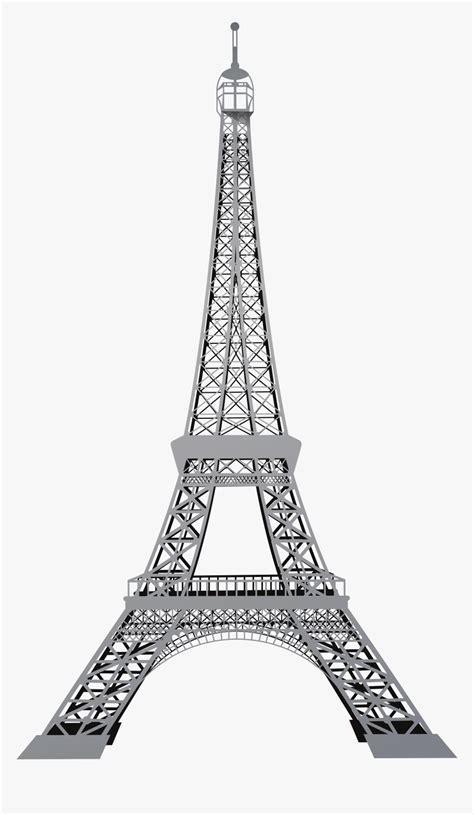 Eiffel Tower Outline Png Transparent Png Transparent Png Image Pngitem