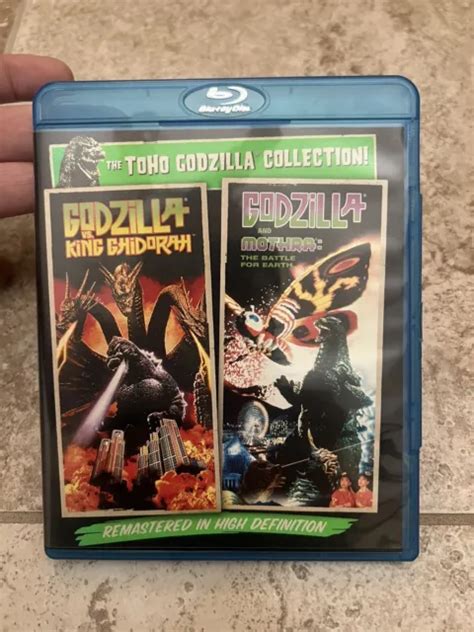 Godzilla Vs Mothragodzilla Vs King Ghidora Blu Ray 2014 2 Disc