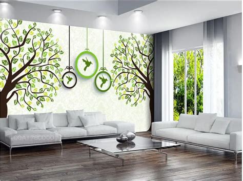 Home Decoration 3d Customized Wallpaper Three Dimensional Hand Painted